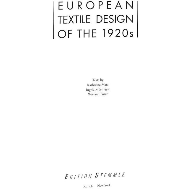 METZ, MOSSINGER, & POSER [159] pp. Edition Stemmle 1999 12" x 9 1/4" This volume features the entire collection of...