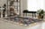 8x10 Lila Ruby Charcoal Traditional Floral Hand Knotted Wool Carpet Rug For Sale - Image 4 of 6