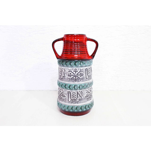 German Vase from Bay Keramik, 1960s For Sale - Image 11 of 11