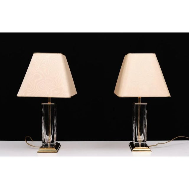 White Hollywood Regency Table Lamps from Nachtmann, Germany, 1970s, Set of 2 For Sale - Image 8 of 11