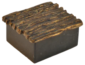 Marble Stone Box with Bronze Lid, 2000s