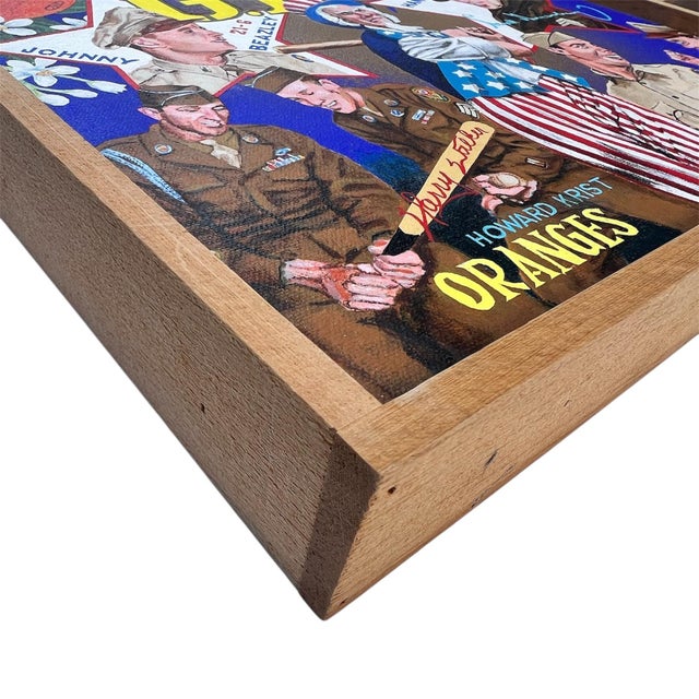 Ben Sakoguchi "Gi Ball Brand" From "Orange Crate Series" Signed Original For Sale - Image 11 of 12