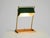 Large Table Lamp with Brass Frame, Teak Base, and Green Lampshade from Temde, 1960s For Sale - Image 9 of 18