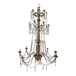 18th Century Genoa Genovese Chandelier (Two Available) For Sale