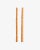 French Provincial Flora Tapers, Set of 2 - Fawn For Sale - Image 3 of 5