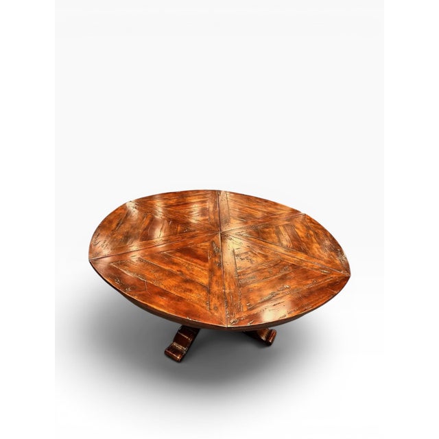 2010s Theodore Alexander 77.5" Castle Bromwich Sylvan II Dining Table (Jupe Table) For Sale - Image 5 of 12