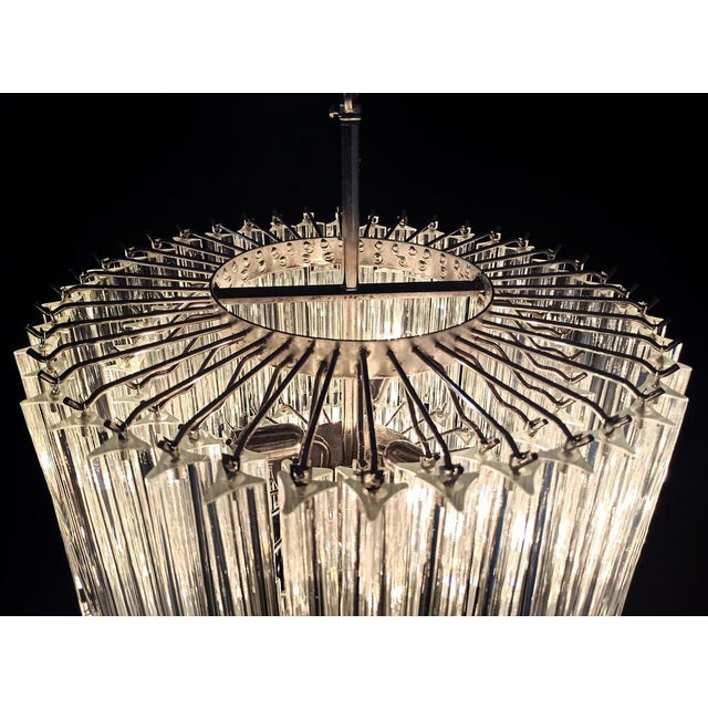 Vintage Murano Glass Chandelier, 1980 For Sale - Image 15 of 17
