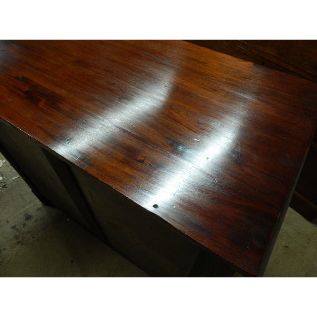 Small Edwardian Mahogany Chest of Drawers, 1890s For Sale - Image 15 of 18