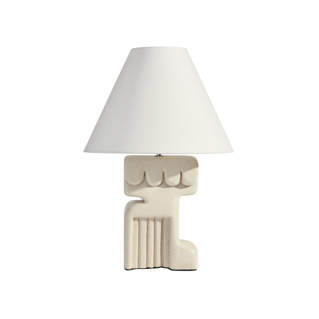 Contemporary Dusty Lamp by Rubble Workshop For Sale - Image 3 of 3