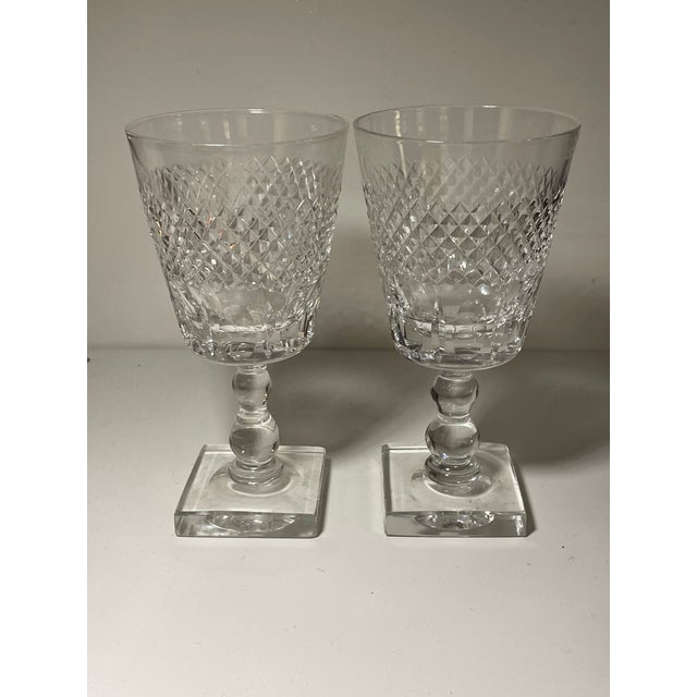 Glass 19th Century Cut Crystal Bucket Rummers- a Pair For Sale - Image 7 of 7