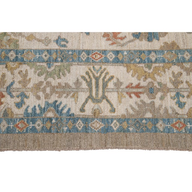 Contemporary Modern Sultanabad Wool Rug For Sale - Image 3 of 11
