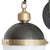 Regina Andrew Otis Sconce in Blackened Brass and Natural Brass For Sale In Detroit - Image 6 of 8