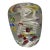 Vintage Murano Style Millefiori Art Glass Paperweight With White Latticino Swirl For Sale