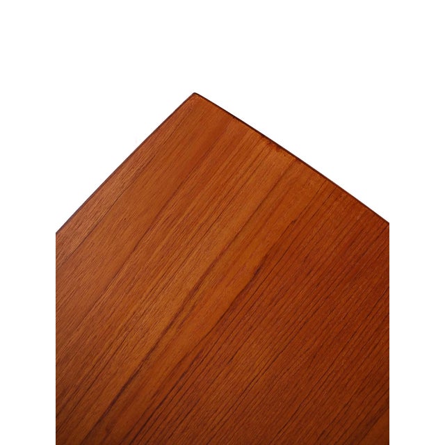 Wood Swedish Teak Coffee Table with Woven Top from Alberts Tibro, 1960s For Sale - Image 7 of 10