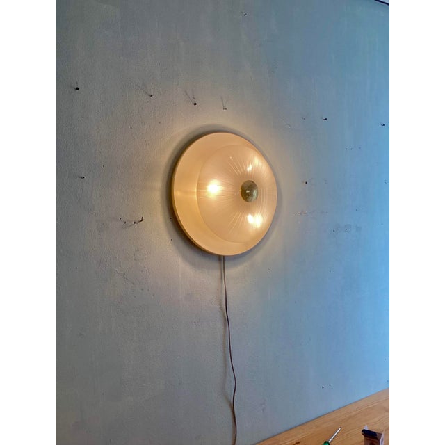 Mid-Century Modern Italian Ceiling or Wall Light, 1950s For Sale - Image 3 of 8