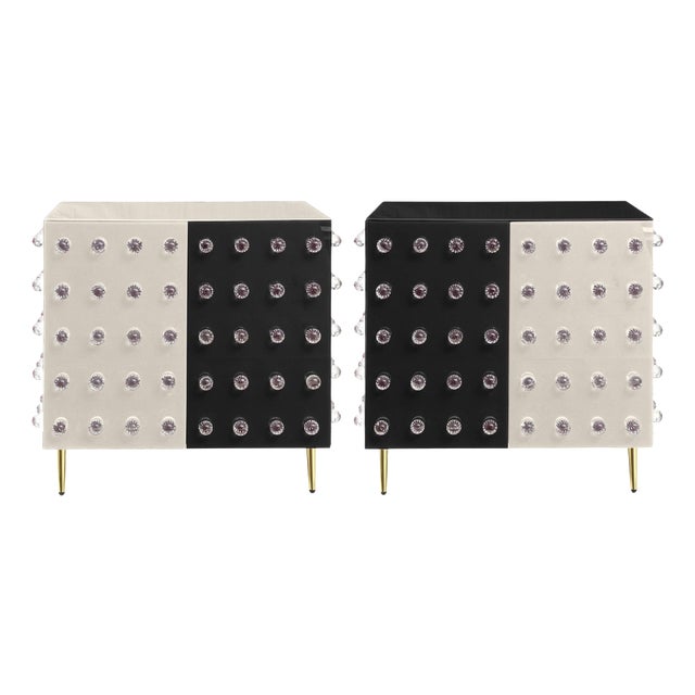 Murano Glass Cabinets from Justfurnituress SRL, Set of 2 For Sale
