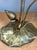 Vintage Carole Stupell Brass Lotus Leaf Accent Table For Sale - Image 13 of 14