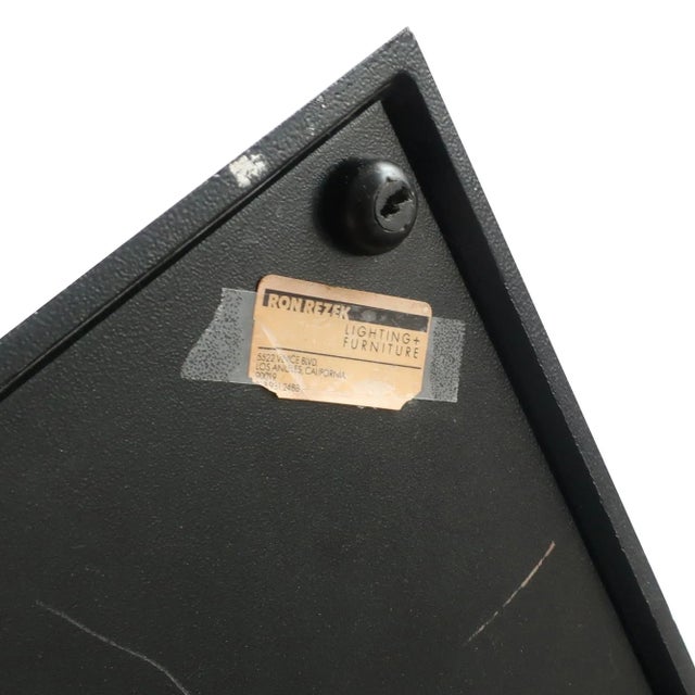 Postmodern Torchiere Floor Lamp by Ron Rezek For Sale - Image 9 of 10