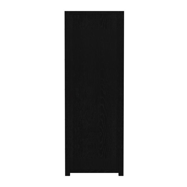 2020s Lark 36 in. W Rectangular Wood 5 Drawer Dresser/Chest of Drawers, Washed Black For Sale - Image 5 of 8