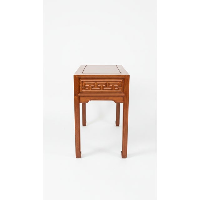 Hollywood Regency Vintage Chinoiserie Side Table or Small Console, 1980s For Sale - Image 3 of 10
