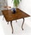 Henredon Cabriole Leg Parquet Flip Top Console to Dining Table For Sale - Image 12 of 13