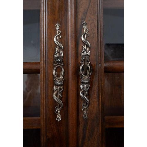 Antique Provençal Double Body Sideboard in Solid Walnut, France, 19th Century For Sale - Image 4 of 6