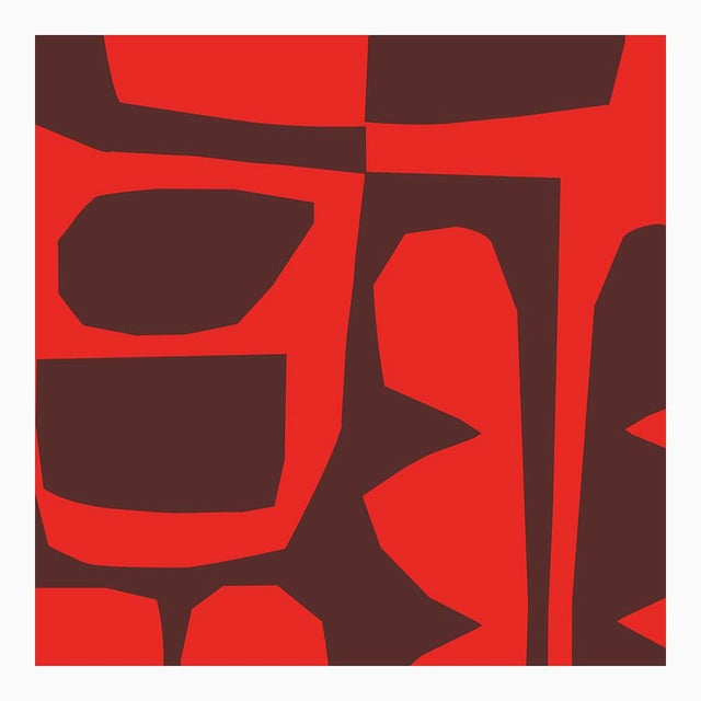 Deep Red on Red Fine Art Print 16" X 20" by Liz Roache For Sale - Image 4 of 7