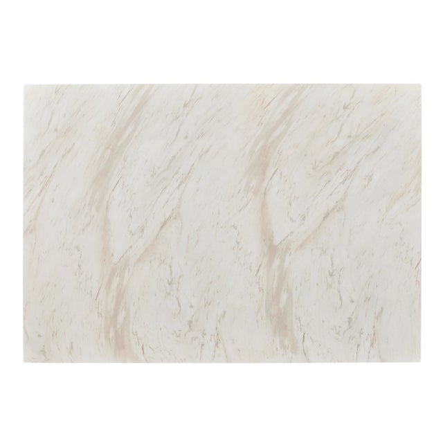 Traditional Maitland-Smith Aries Coffee Table Faux Marble For Sale - Image 3 of 3