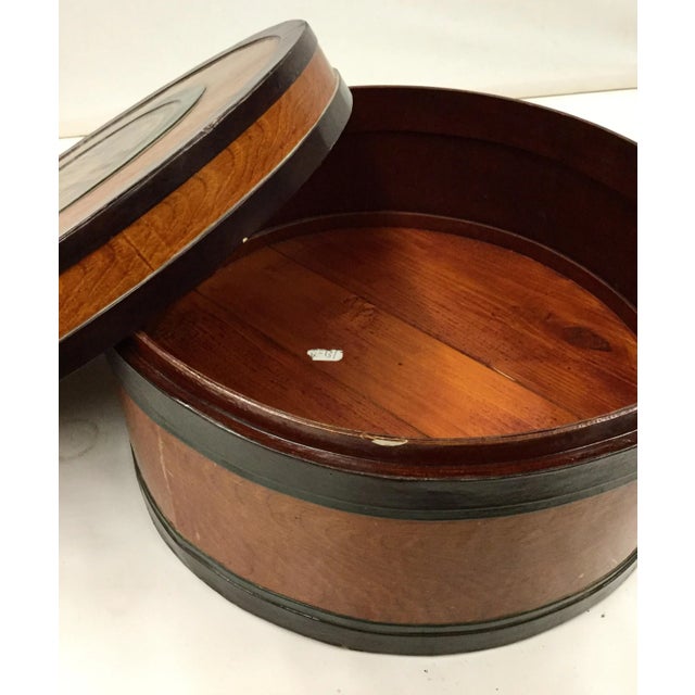 Brown 1900s Chinese Cake Box For Sale - Image 8 of 13
