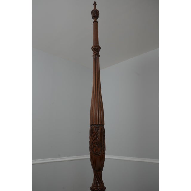 Henkel Harris Henkel Harris Walnut Queen Size Poster Bed For Sale - Image 4 of 16