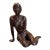 Early 20th Century French Hand Cast Bronze Nude For Sale