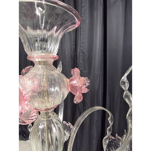 Vintage Murano Chandelier, 1980s For Sale - Image 14 of 17