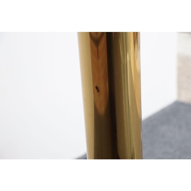 Large Italian Modernist "Ippocastano" Brass Table Lamp Designed by Carlo Giorgi For Sale - Image 9 of 12