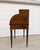 1920s Vintage Louis XVI Solid Wood Cylinder Desk With Rich Mahogany Finish and Green Marble Top For Sale - Image 5 of 7