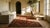 Eminent Red and Brown Color With Magnificent Diamond Design Antique Khotan Rug For Sale - Image 10 of 10