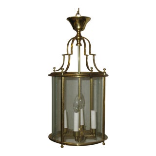 1950s Brass 4 Candle Chandelier Hanging Light ---- Final Sale Days - Item Must Be Sold! For Sale