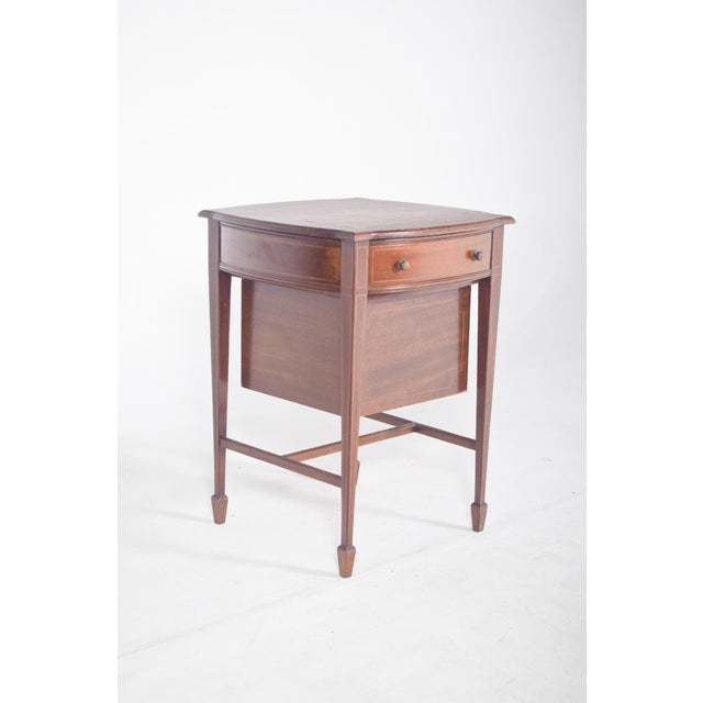 Antique English Sewing Table, 1890s For Sale - Image 11 of 13