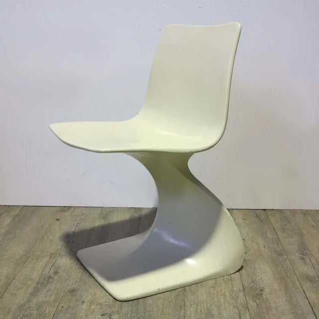 Plastic Vintage Chair Naila by Christian Adam for Newform Italy For Sale - Image 7 of 8