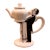 1988 Silver Crane Company Vintage "Butler" Ceramic Novelty Teapot For Sale