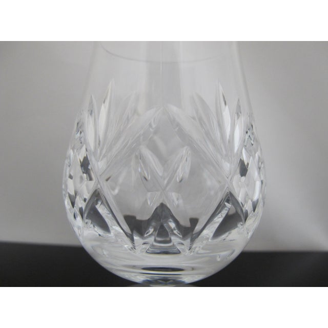 Waterford Crystal Monaghan 4 5/8" Brandy Glass Snifter Pair Unused Original Box For Sale - Image 9 of 10