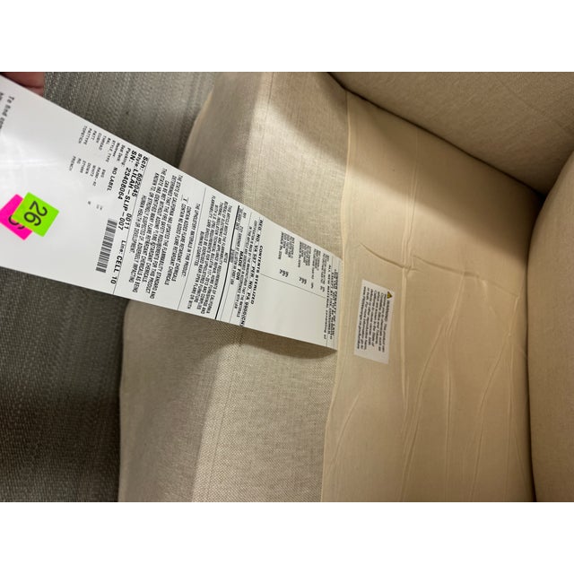 Rowe Furniture Lilah Swivel Rocker + Ottoman, Set For Sale - Image 9 of 12