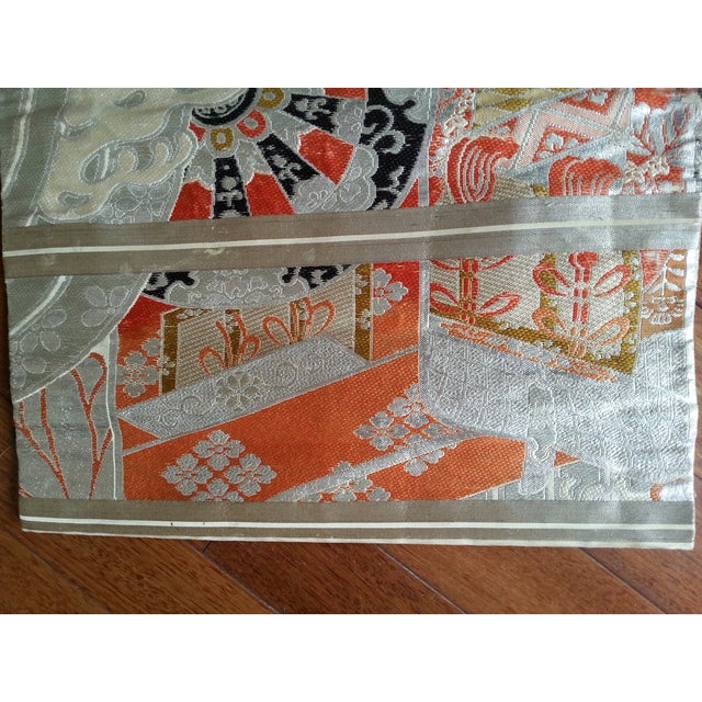 Vintage Japanese Silk Obi Table Runner Chairish