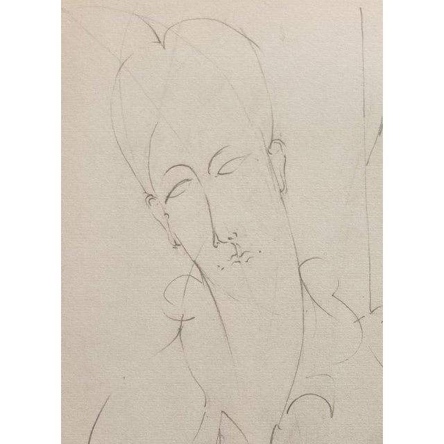 A. Modigliani, Lunia, Lithograph For Sale - Image 4 of 7