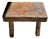 Small Antique Stool in Teak, 1980s For Sale