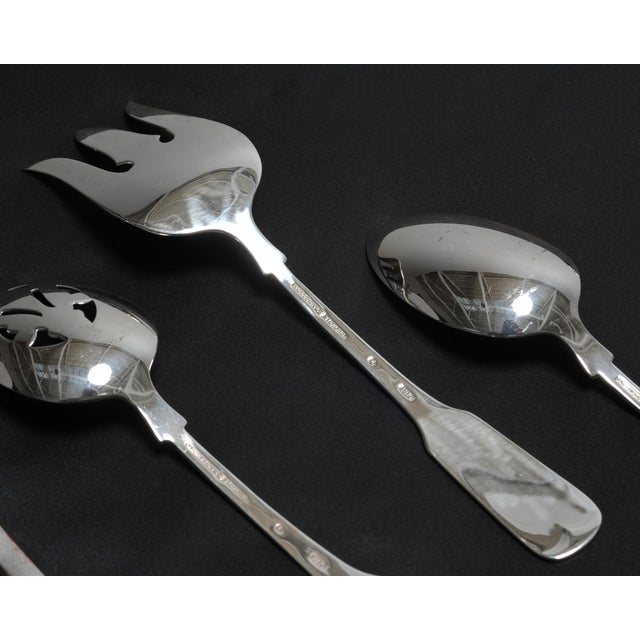 1810 International Sterling Silver Flatware Set 72 Pc For Sale - Image 13 of 18