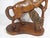 Mid-Century Hand-Carved Wooden Rearing Stallion on Natural Base – 17.5"h For Sale - Image 11 of 18