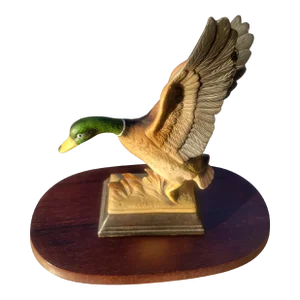 1970s Limited Series Flight of the Mallard Sculpture