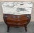1900 - 1909 Pair of French Carved Nightstands With Three Drawers and Marble Top For Sale - Image 5 of 10