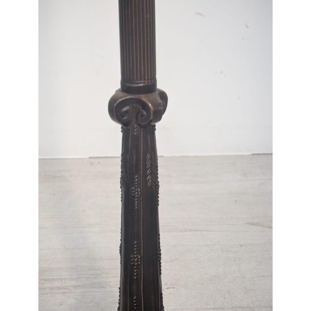 Tiffany Stained Glass Floor Lamp For Sale - Image 10 of 18