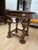 Sturdy. Purchased at a local antique store. It has Maitland vibes. Wear commensurate with age. Please see photos. Please...
